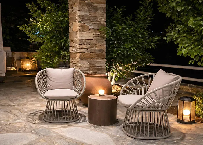 Luxury Private Cycladic Villa With Pool In Tinos 5Br For 10 Guests Agapi