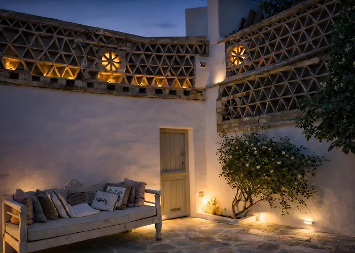 Luxury Private Cycladic Villa With Pool In Tinos 5Br For 10 Guests * Agapi