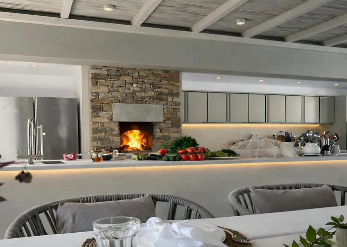 Villa Luxury Private Cycladic Villa With Pool In Tinos 5Br For 10 Guests *